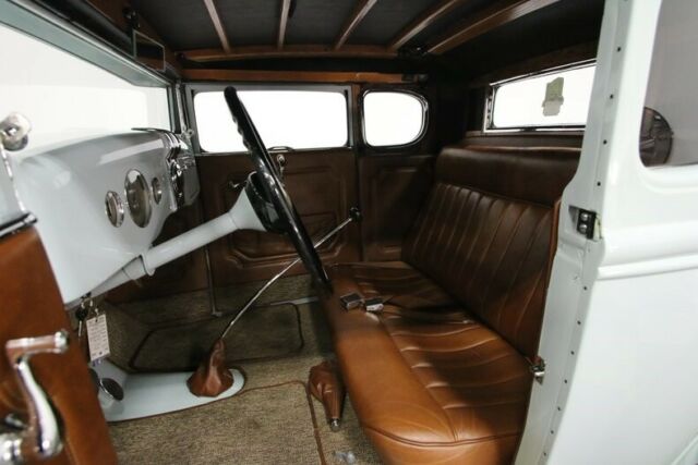 1930 Gray Ford Model A Coupe