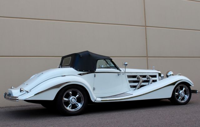 1936 White Mercedes-Benz 500-Series Convertible