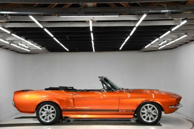 1967 Orange Ford Mustang Convertible