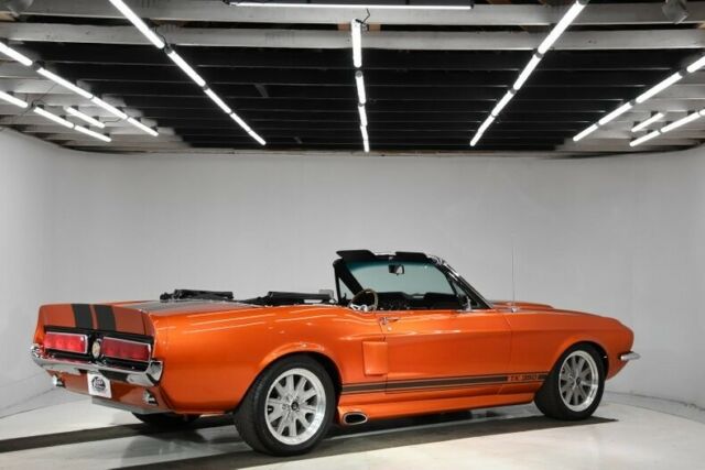 1967 Orange Ford Mustang Convertible
