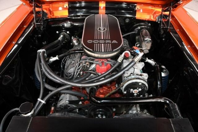 1967 Orange Ford Mustang Convertible