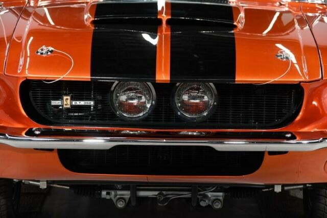 1967 Orange Ford Mustang Convertible