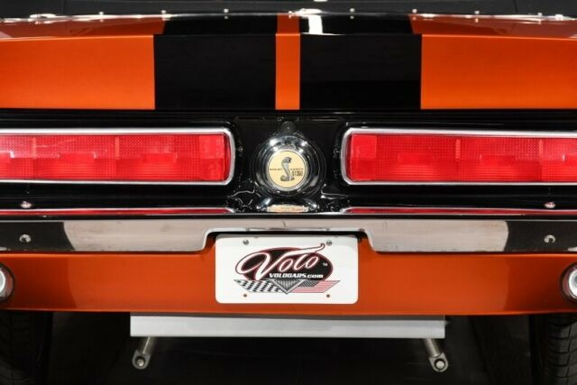 1967 Orange Ford Mustang Convertible