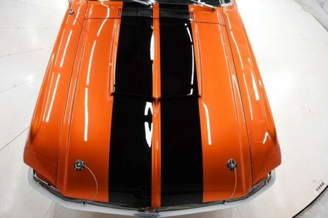 1967 Orange Ford Mustang Convertible