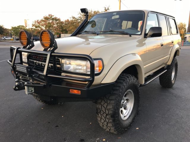 1993 Tan Toyota Land Cruiser SUV