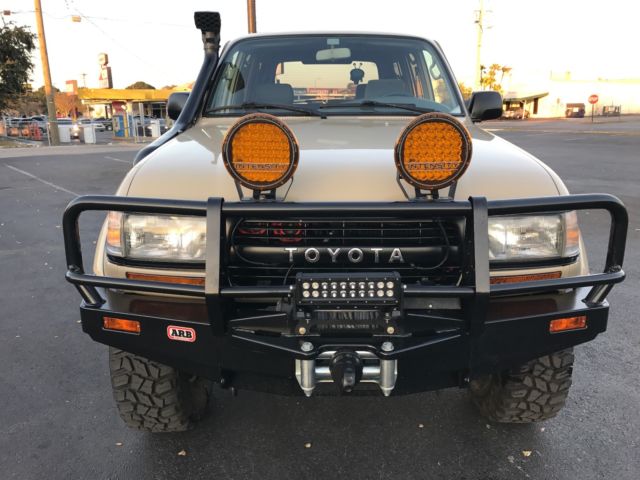 1993 Tan Toyota Land Cruiser SUV