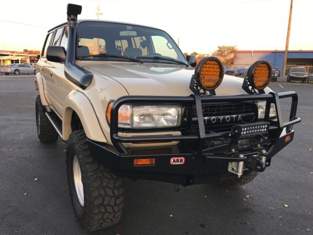 1993 Tan Toyota Land Cruiser SUV