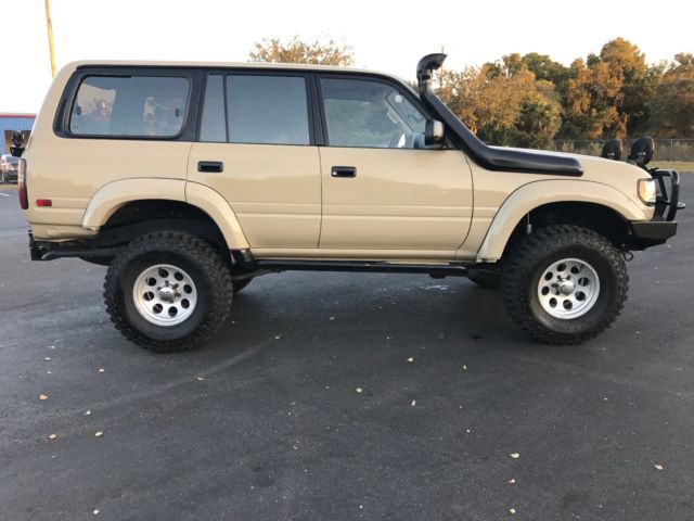 1993 Tan Toyota Land Cruiser SUV
