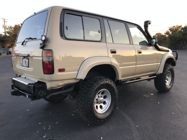 1993 Tan Toyota Land Cruiser SUV