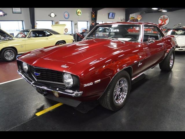1969 Burgundy Chevrolet Camaro Sedan
