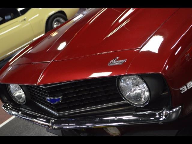 1969 Burgundy Chevrolet Camaro Sedan