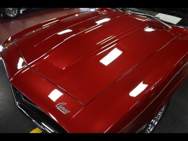 1969 Burgundy Chevrolet Camaro Sedan