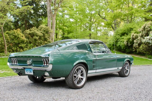 1967 Dark Moss Green Ford Mustang Fastback Coupe