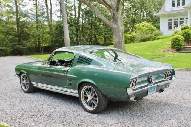 1967 Dark Moss Green Ford Mustang Fastback Coupe