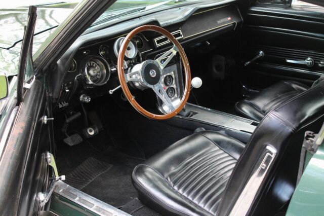 1967 Dark Moss Green Ford Mustang Fastback Coupe