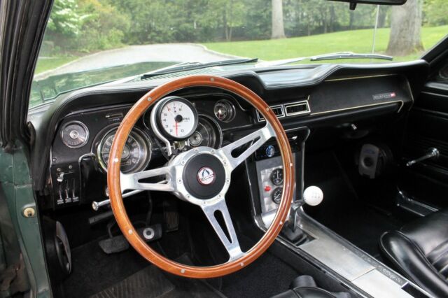 1967 Dark Moss Green Ford Mustang Fastback Coupe