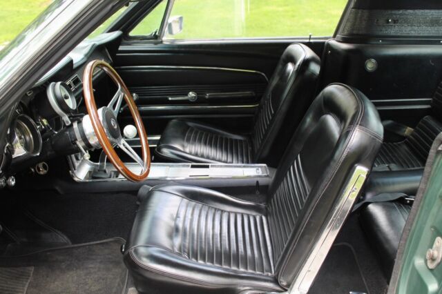 1967 Dark Moss Green Ford Mustang Fastback Coupe