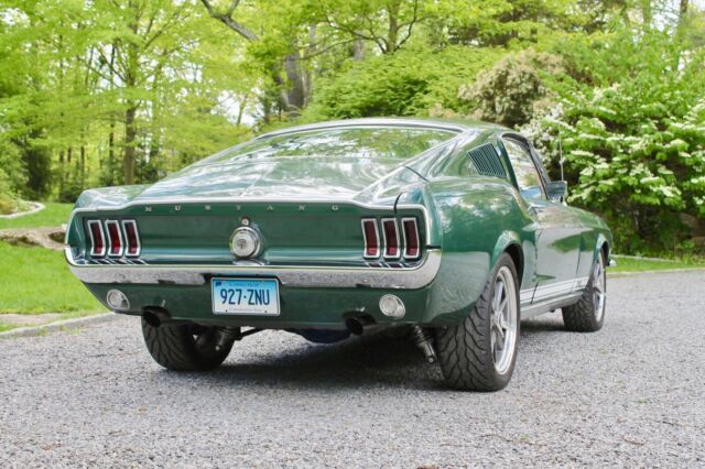 1967 Dark Moss Green Ford Mustang Fastback Coupe