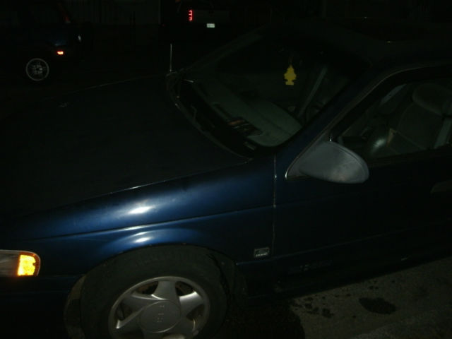 1993 Blue Ford Taurus Coupe