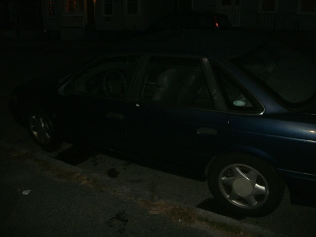 1993 Blue Ford Taurus Coupe