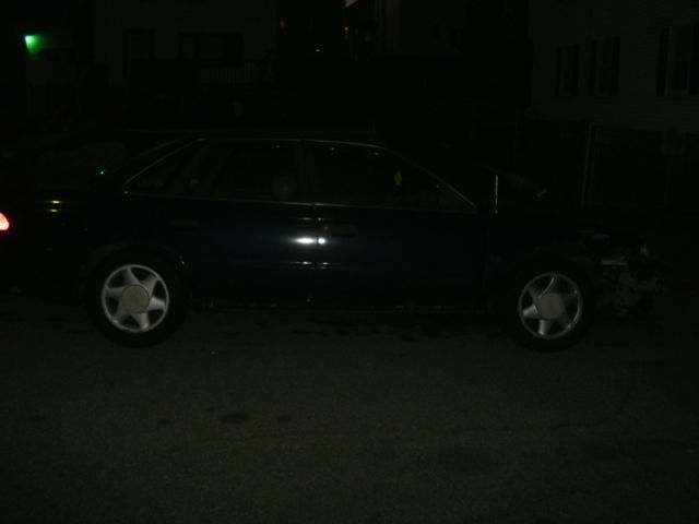 1993 Blue Ford Taurus Coupe