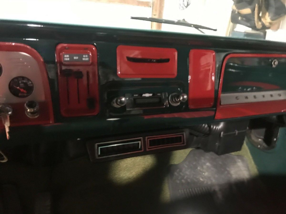 1966 Green Chevrolet C-10 Standard Cab Pickup