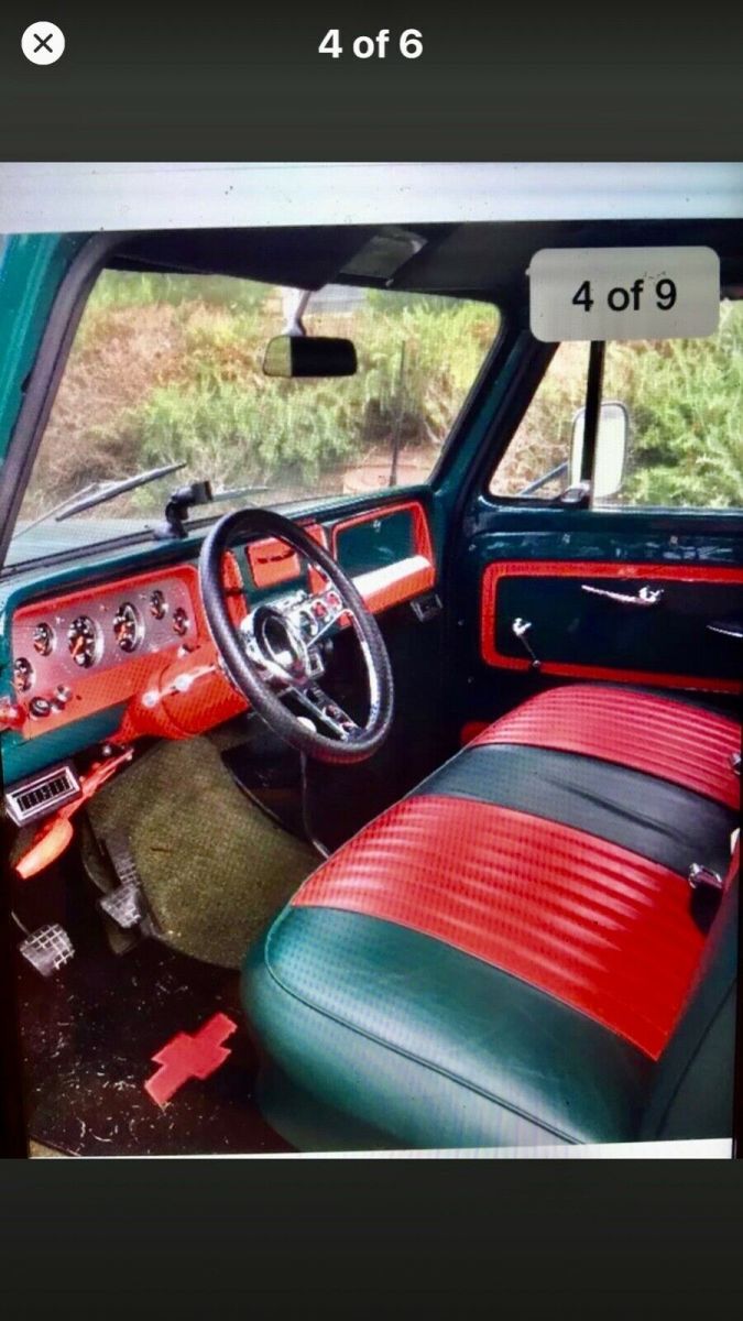 1966 Green Chevrolet C-10 Standard Cab Pickup