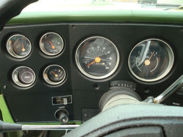 1975 Green Chevrolet C-10