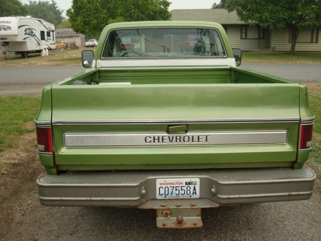 1975 Green Chevrolet C-10