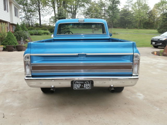 1972 BLUE Chevrolet Cheyenne Cab & Chassis