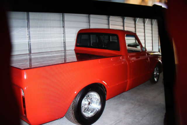 1969 Red Chevrolet C-10 Standard Cab Pickup