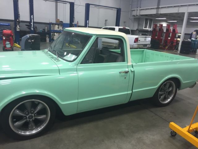 1969 Red Chevrolet C-10 Standard Cab Pickup
