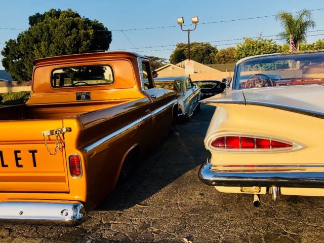 1962 Gold Chevrolet C-10 Crew Cab Pickup
