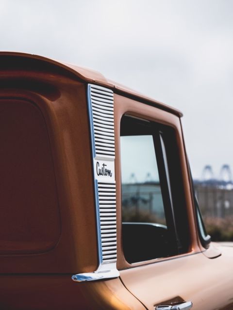 1962 Gold Chevrolet C-10 Crew Cab Pickup