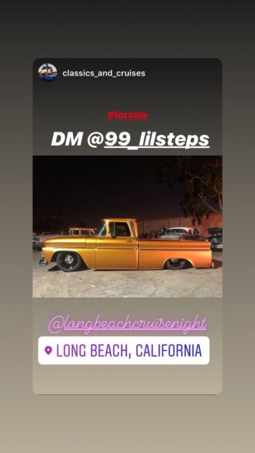 1962 Gold Chevrolet C-10 Crew Cab Pickup