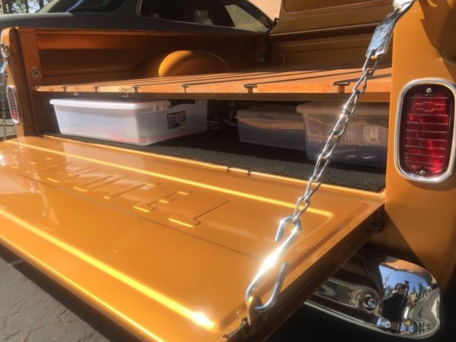 1962 Gold Chevrolet C-10 Crew Cab Pickup