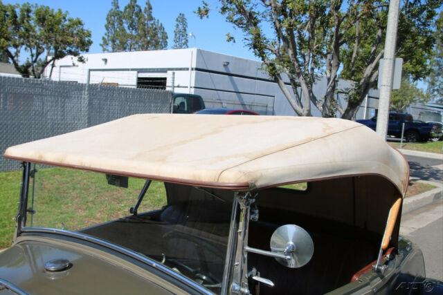 1930 Green Ford Model A Coupe
