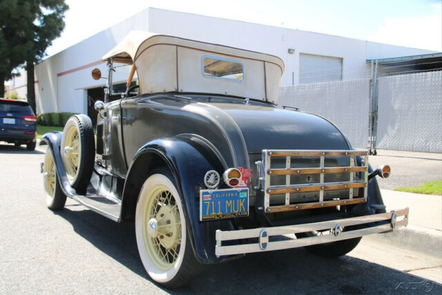 1930 Green Ford Model A Coupe