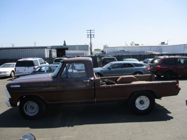 1967 Brown Ford F-250 Pickup Truck