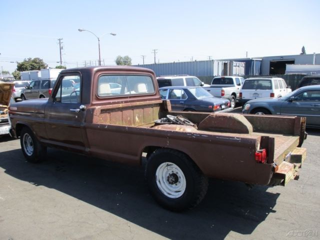 1967 Brown Ford F-250 Pickup Truck