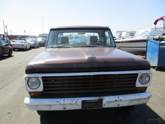 1967 Brown Ford F-250 Pickup Truck