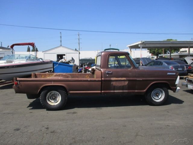 1967 Brown Ford F-250 Pickup Truck