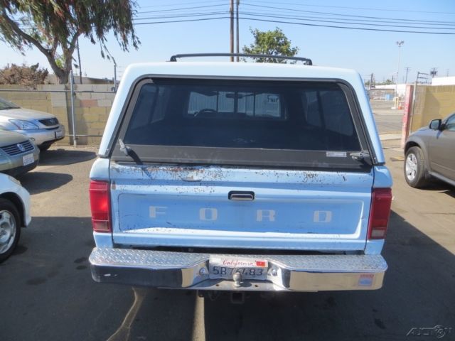 1986 Blue Ford Ranger