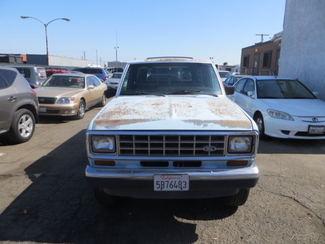 1986 Blue Ford Ranger