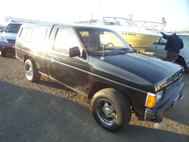 1986 Black Nissan Other Standard Cab Pickup