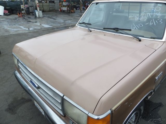 1987 Brown Ford F-150