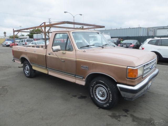 1987 Brown Ford F-150
