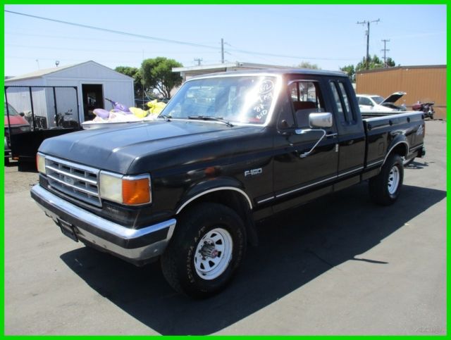 1988 Black Ford F-150