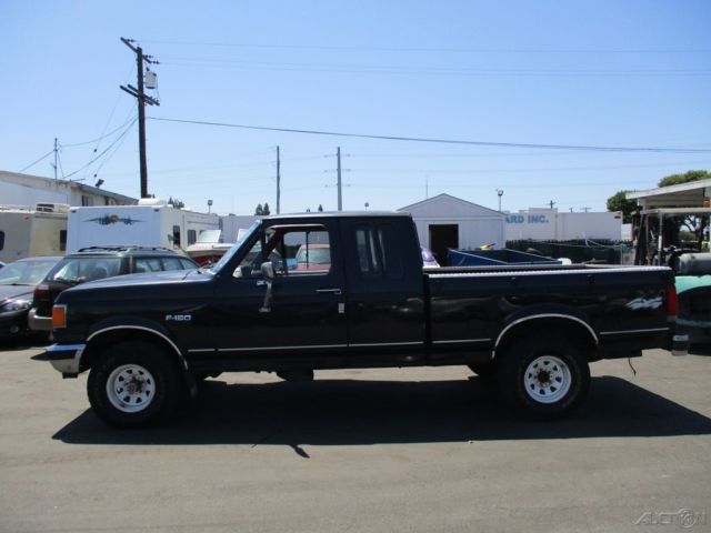 1988 Black Ford F-150