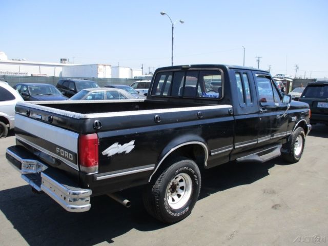 1988 Black Ford F-150
